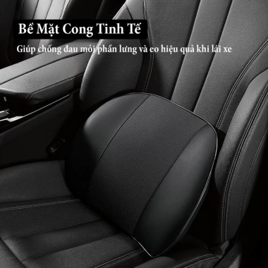 Gối Tựa Đầu & Lưng Ô Tô Cao Su Non Bọc Da – Thoáng Khí, Chống Đau Lưng, Mỏi Cổ – 145k Hoàng Nam Auto 5 Gối Tựa Đầu & Lưng Ô Tô Cao Su Non Bọc Da – Thoáng Khí, Chống Đau Lưng, Mỏi Cổ – 145k Hoàng Nam Auto 5