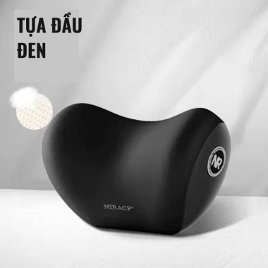 Gối Tựa Đầu & Lưng Ô tô Cao Su Non Siêu Mềm - Giá 79.000đ Giảm Sốc