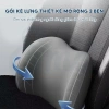 Gối tựa đầu & lưng ô tô Hi-Sleep - Giảm đau cổ vai gáy, chống mỏi lưng, êm ái thoáng khí 2