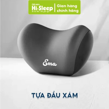 Gối tựa đầu & lưng ô tô Hi-Sleep - Giảm đau cổ vai gáy, chống mỏi lưng, êm ái thoáng khí