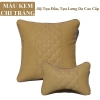 Gối tựa đầu & lưng ôtô da nappa – chống đau cổ, vai gáy khi lái xe T08 – 60.000 5