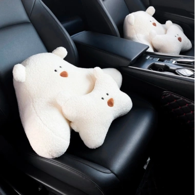 Gối Tựa Đầu & Lưng Xe Hơi Chú Gấu Dễ Thương Dong Auto - Giá chỉ 69.300₫ giảm từ 83.853₫