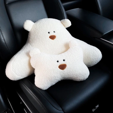 Gối Tựa Đầu & Lưng Xe Hơi Chú Gấu Dễ Thương Dong Auto - Giá chỉ 69.300₫ giảm từ 83.853₫