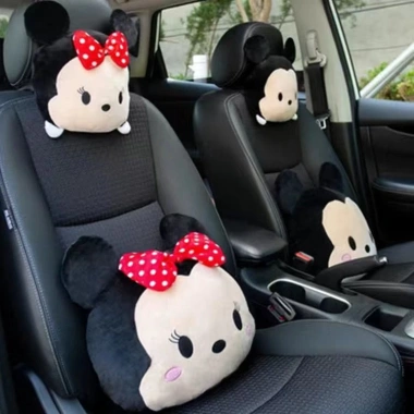 Gối tựa đầu Mickey Minnie dễ thương cho xe hơi - Faicai giảm giá 23% chỉ 122.364 VND
