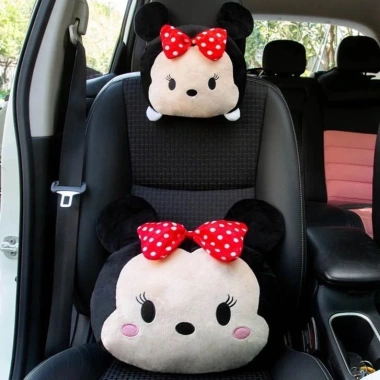 Gối tựa đầu Mickey Minnie dễ thương cho xe hơi - Faicai giảm giá 23% chỉ 122.364 VND