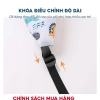 Gối tựa đầu ngủ ô tô bé Hi‑Sleep – Chống nghẹo cổ, cố định an toàn, dễ điều chỉnh 2
