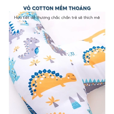 Gối tựa đầu ngủ ô tô bé Hi‑Sleep – Chống nghẹo cổ, cố định an toàn, dễ điều chỉnh 5