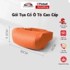 Gối Tựa Đầu Ô Tô Da Cao Cấp Lõi Bông Mềm Mại Lái Thoải Mái, Tập Trung, Giá 169.990₫