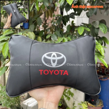 Gối Tựa Đầu Ô Tô Da Logo Xe Chính Hãng - Giảm Giá, Chỉ 62.000