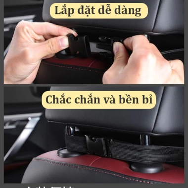 Gối Tựa Đầu Ô Tô Da Logo Xe Chính Hãng - Giảm Giá, Chỉ 62.000