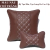 Gối Tựa Đầu Ô Tô Da Nappa Cao Cấp - Chống Đau Cổ Vai Gáy Khi Lái Xe T08 6