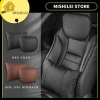 Gối tựa đầu ô tô da Nappa mềm êm, thoáng khí hỗ trợ cổ lưng - Giá chỉ 159.000đ
