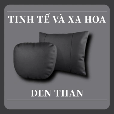 Gối tựa đầu ô tô da Nappa mềm êm, thoáng khí hỗ trợ cổ lưng - Giá chỉ 159.000đ 2 Gối tựa đầu ô tô da Nappa mềm êm, thoáng khí hỗ trợ cổ lưng - Giá chỉ 159.000đ 2