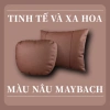 Gối tựa đầu ô tô da Nappa mềm êm, thoáng khí hỗ trợ cổ lưng - Giá chỉ 159.000đ 3