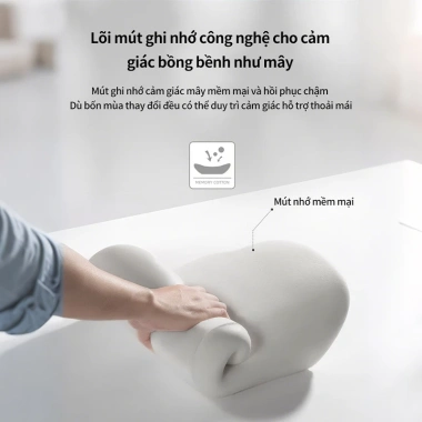 Gối tựa đầu ô tô đàn hồi thoáng khí - Giảm giá 49.900đ, thoải mái lái xe