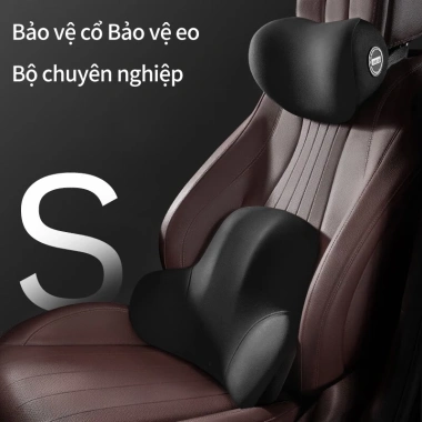 Gối tựa đầu ô tô đàn hồi thoáng khí - Giảm giá 49.900đ, thoải mái lái xe