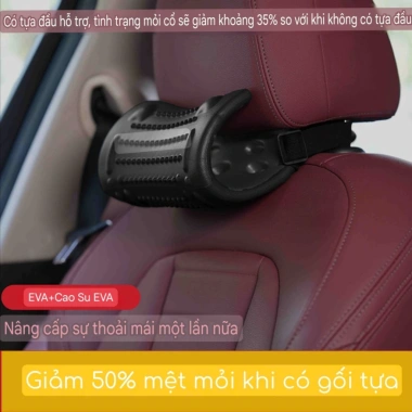 Gối Tựa Đầu Ô tô EVA cao cấp - Giảm mỏi cổ gáy, hỗ trợ lái xe, giá 159.000₫