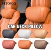 Gối tựa đầu ô tô PETOFQQ - Gối cổ mềm mại xốp nhớ, vỏ thoáng khí, nội thất ô tô