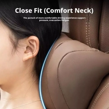 Gối tựa đầu ô tô PETOFQQ - Gối cổ mềm mại xốp nhớ, vỏ thoáng khí, nội thất ô tô 4