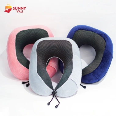 Gối tựa đầu ô tô SUNNY GC01 cao su non – Thoải mái du lịch, văn phòng, 90.000đ