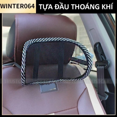 Gối Tựa Đầu Ô Tô và Ghế Văn Phòng Thông Thoáng Khí, Chống Đau Mỏi Cổ, Giá Ưu Đãi 16.600₫