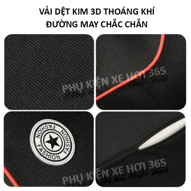 Gối tựa đầu ô tô và lưng cao su non - Thoải mái, giảm đau, chỉ 80.000₫