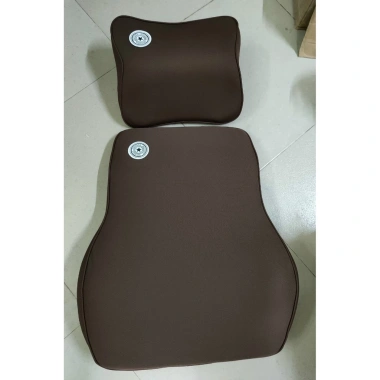 Gối tựa đầu ô tô và lưng cao su non - Thoải mái, giảm đau, chỉ 80.000₫