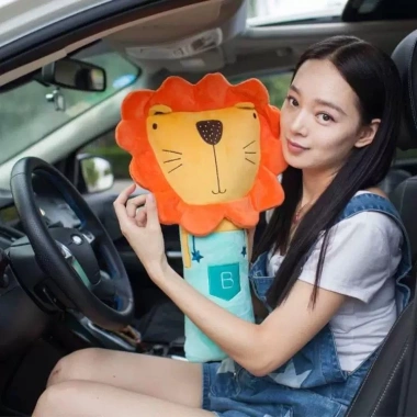 Gối Tựa Đầu Ôm An Toàn Xe Hơi Họa Tiết Hoạt Hình – Chống Trượt Bảo Vệ Vai Bé, 128.700₫