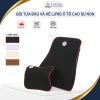 Gối tựa đầu và lưng cao su non LIMPAR siêu đàn hồi, giảm đau mỏi ngồi ô tô, văn phòng - 85.000