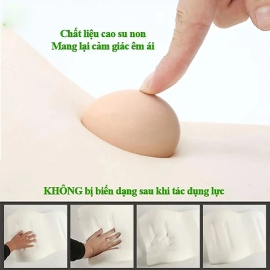 Gối tựa đầu và lưng cao su non LIMPAR siêu đàn hồi, giảm đau mỏi ngồi ô tô, văn phòng - 85.000 6 Gối tựa đầu và lưng cao su non LIMPAR siêu đàn hồi, giảm đau mỏi ngồi ô tô, văn phòng - 85.000 6