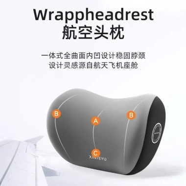 Gối tựa đầu và lưng công thái học Awesome - Thiết kế thoải mái, hỗ trợ cổ, giá 50.000₫