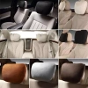 Gối Tựa Đầu và Lưng Ô Tô Da Lộn Mec cao cấp - Chống đau cổ, lưng, vai gáy - 55.000 VND 2