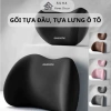 Gối tựa đầu và lưng ô tô, văn phòng cao su non công thái học mềm mại, đàn hồi 45.000đ