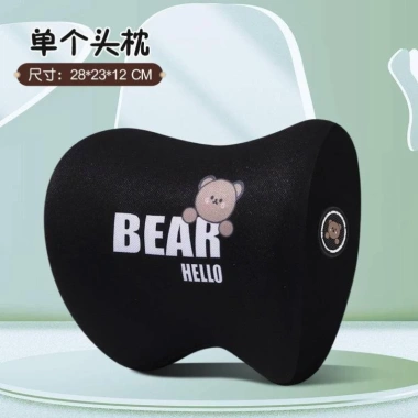 Gối Tựa Đầu và Lưng Xe Hơi Cao Su Non Êm Ái - Thoải mái, Giá ưu đãi 124.600 VND
