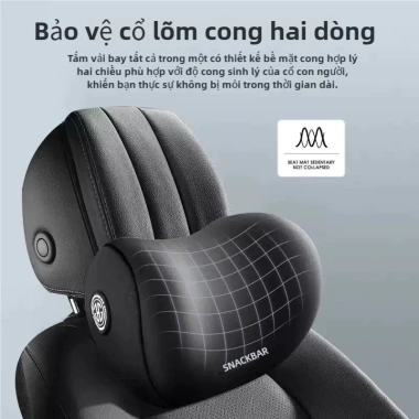 Gối tựa đầu và lưng xe hơi KWNK cao su non mềm mại chống đau mỏi, giá 94.715đ 6
