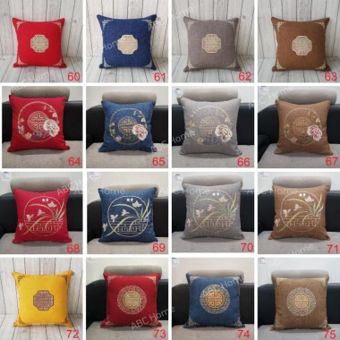 Gối tựa ghế Sofa thêu 45x45cm kèm ruột - Siêu mềm, giá chỉ 49.000 VND 3