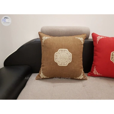 Gối tựa ghế Sofa thêu 45x45cm kèm ruột - Siêu mềm, giá chỉ 49.000 VND 8