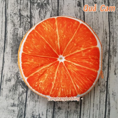 Gối Tựa Lưng 3D Trái Cây Đệm Ngồi Bệt 40cm Ruột Bông Trắng Giá 79,000 VND 4