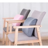 Gối tựa lưng cao su non 32cm ô tô, văn phòng - Dây cố định, hỗ trợ lưng - 139.000đ 2