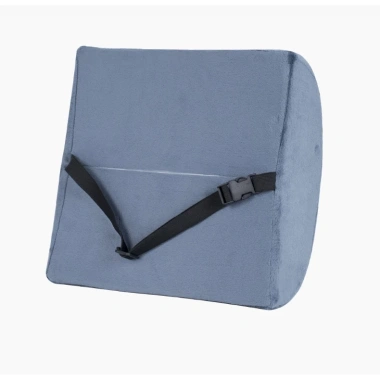 Gối tựa lưng cao su non 32cm ô tô, văn phòng - Dây cố định, hỗ trợ lưng - 139.000đ