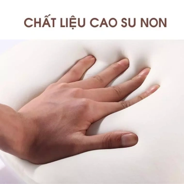 Gối tựa lưng cao su non Anhvu Office - Đệm lưng giảm đau, hỗ trợ ghế văn phòng, 165k
