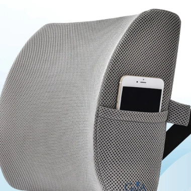 Gối tựa lưng cao su non cho ghế văn phòng - Đai cài, đa màu, giá chỉ 209.150₫
