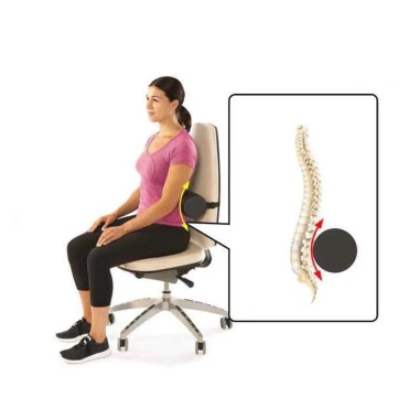 Gối tựa lưng cao su non hình trụ - Bảo vệ thắt lưng, giảm mỏi lưng, dùng cho ghế học, làm việc, xe hơi - 144.000₫ 7