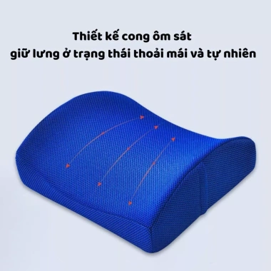 Gối tựa lưng có gel lạnh - Cao su non, vải lưới thoáng khí, Memory Foam, 112.700₫ 3 Gối tựa lưng có gel lạnh - Cao su non, vải lưới thoáng khí, Memory Foam, 112.700₫ 3