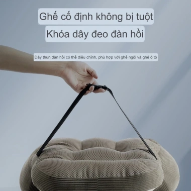 Gối tựa lưng công thái học - Đệm nâng đỡ lưng, gối cổ, lót ngồi cho ghế xe, ô tô, văn phòng, Mã 04, chỉ 289.000đ 6 Gối tựa lưng công thái học - Đệm nâng đỡ lưng, gối cổ, lót ngồi cho ghế xe, ô tô, văn phòng, Mã 04, chỉ 289.000đ 6