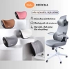 Gối tựa lưng & đầu cao su mềm, hỗ trợ cột sống giảm đau mỏi cho ghế ô tô, văn phòng 2