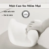Gối tựa lưng & đầu cao su mềm, hỗ trợ cột sống giảm đau mỏi cho ghế ô tô, văn phòng 7