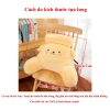 Gối tựa lưng ghế văn phòng/ô tô ANVIHOME - Thiết kế thú ngộ nghĩnh, giảm còn 100.000đ 9