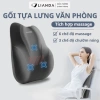 Gối tựa lưng massage chườm nóng LIANDA - 6 chế độ, ruột cao su non, thư giãn cho văn phòng và lái xe, giảm giá 20%