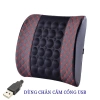 Gối tựa lưng massage ô tô 12V/24V - Giảm đau, thư giãn lưng vai gáy, chỉ 200.000₫ 12